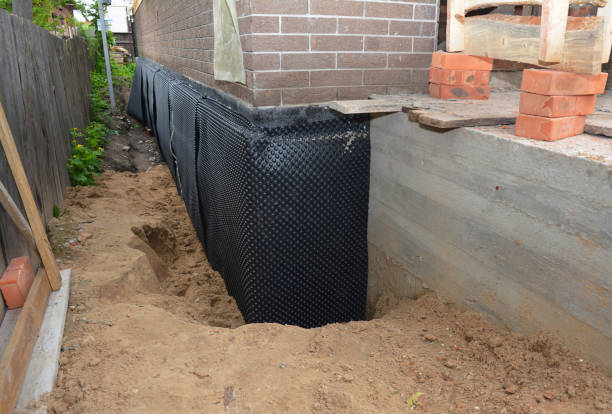 Crawl space vapor barrier installation in Canton, GA